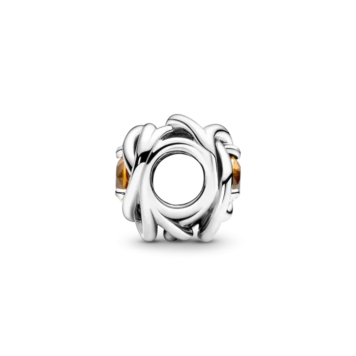 November Honey Eternity Circle Charm - Image 4
