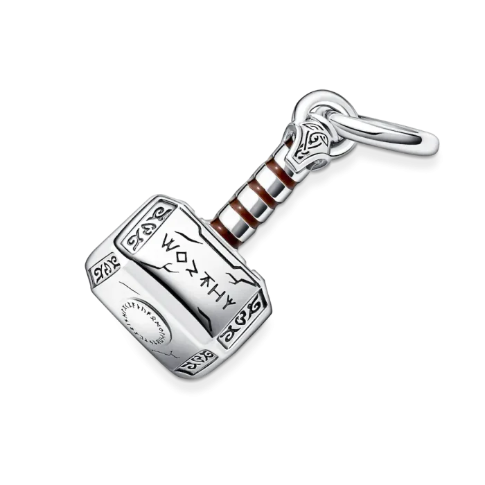 Marvel The Avengers Thor's Hammer Dangle Charm - Image 7