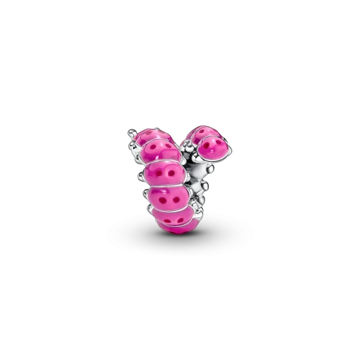 Cute Curled Caterpillar Charm - Image 6