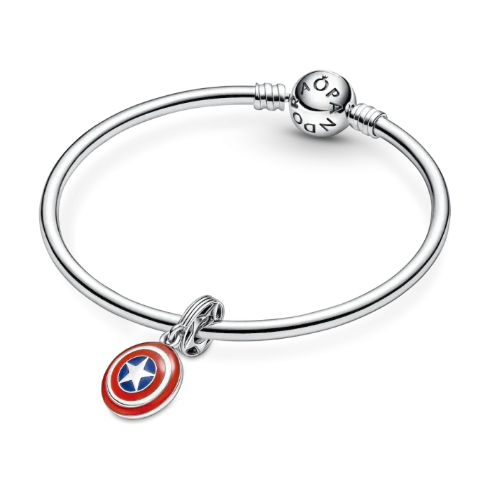 Marvel The Avengers Captain America Shield Dangle Charm - Image 6