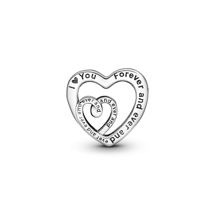 Entwined Infinite Hearts Charm - Image 4