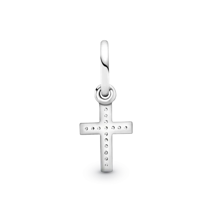 Sparkling Cross Dangle Charm - Image 4