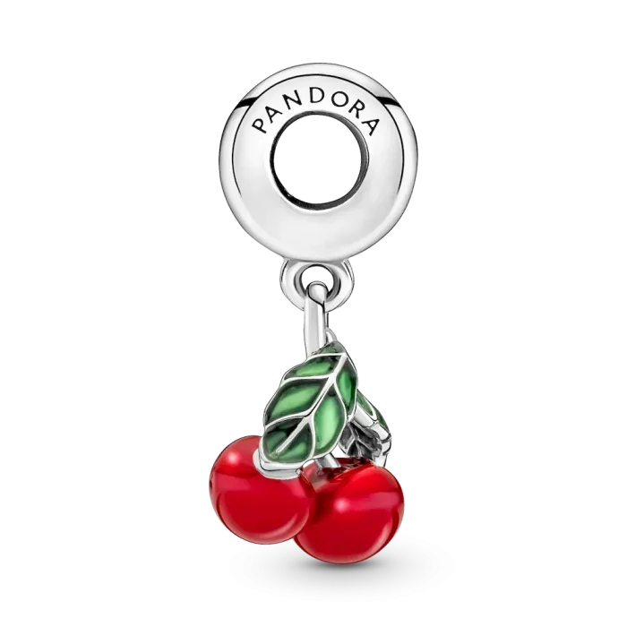 Cherry Dangle Charm Bracelet Set - Image 9