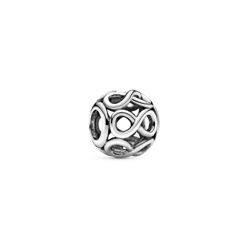 Openwork Infinity Charm