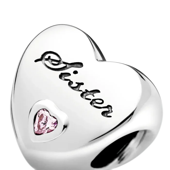 Sister Heart Charm - Image 6