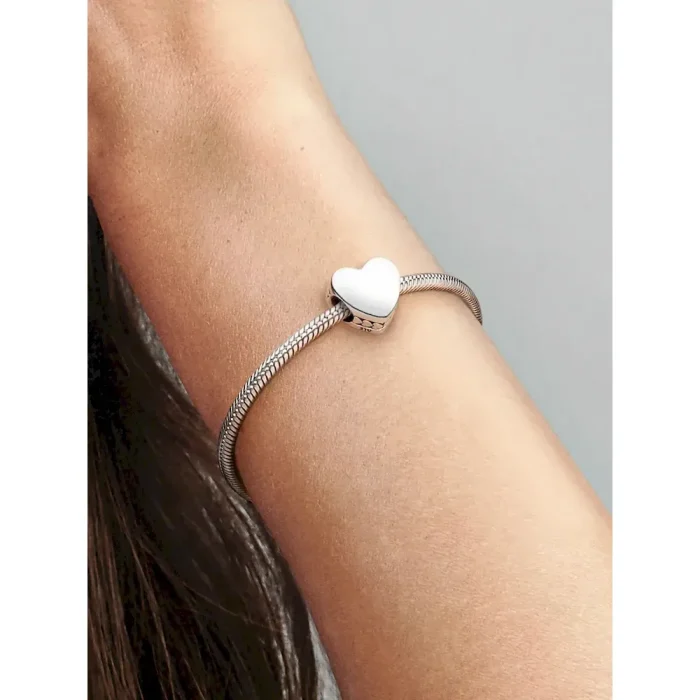 Engravable Heart Charm - Image 2