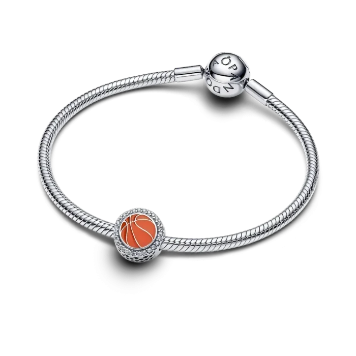 Engravable Basketball Charm - Image 2