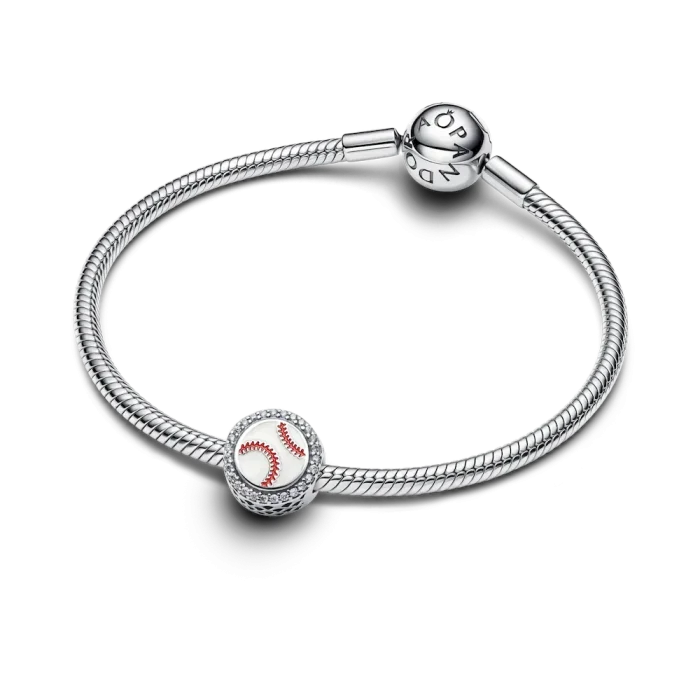 Engravable Baseball Charm - Image 2