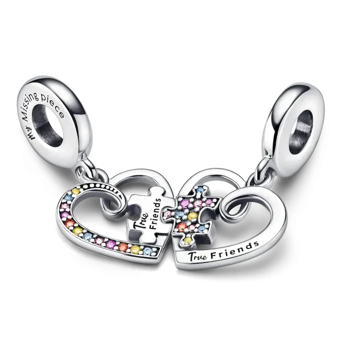 True Friends Splittable Friendship Necklace Set - Image 4