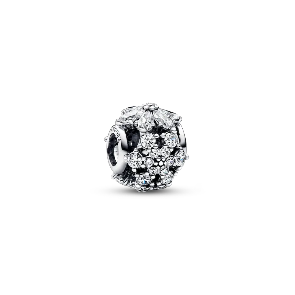 Sparkling Herbarium Cluster Round Charm