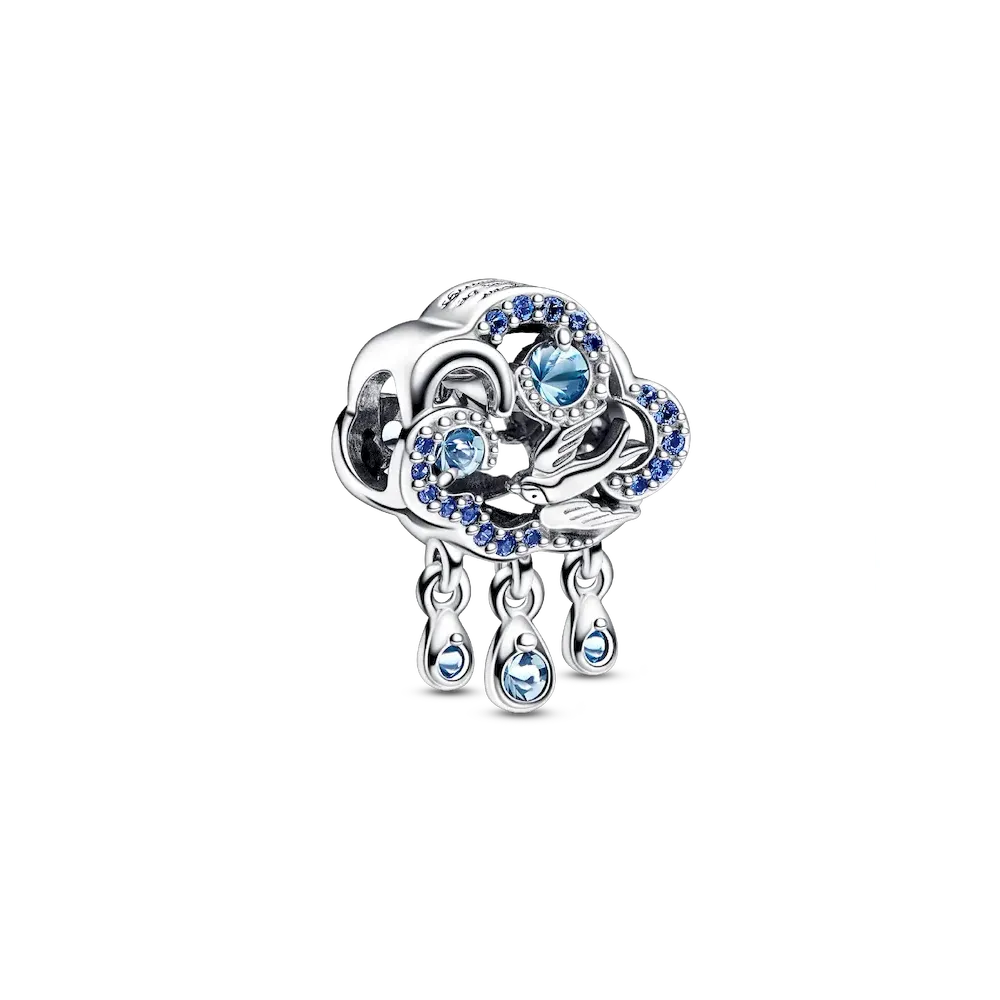 FINAL SALE - Cloud & Swallow Charm