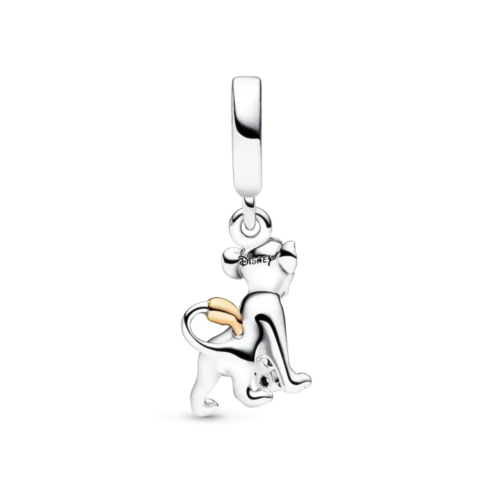 FINAL SALE - Disney 100th Anniversary Simba Lab-grown Diamond Dangle Charm - Image 4