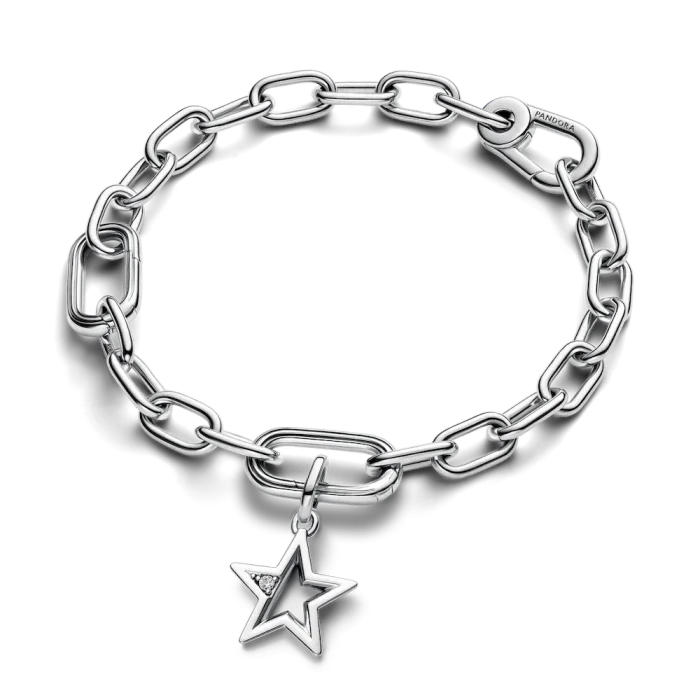 Pandora ME Sparkling Star Medallion Charm - Image 5