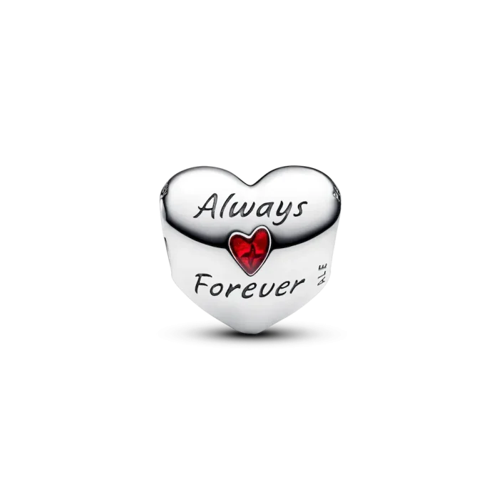 FINAL SALE - Disney Mickey Mouse & Minnie Mouse Heart Charm - Image 4