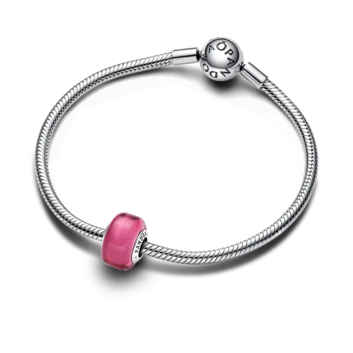Pink Mini Murano Glass Charm - Image 5