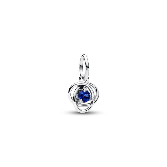 September Eternity Circle Dangle Charm Bracelet Set - Image 2