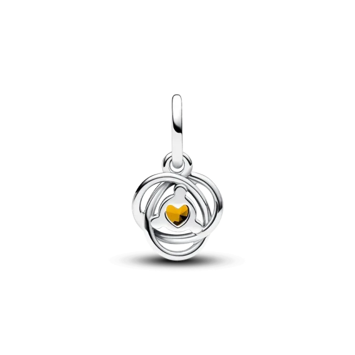 Honey Eternity Circle Dangle Charm - Image 5