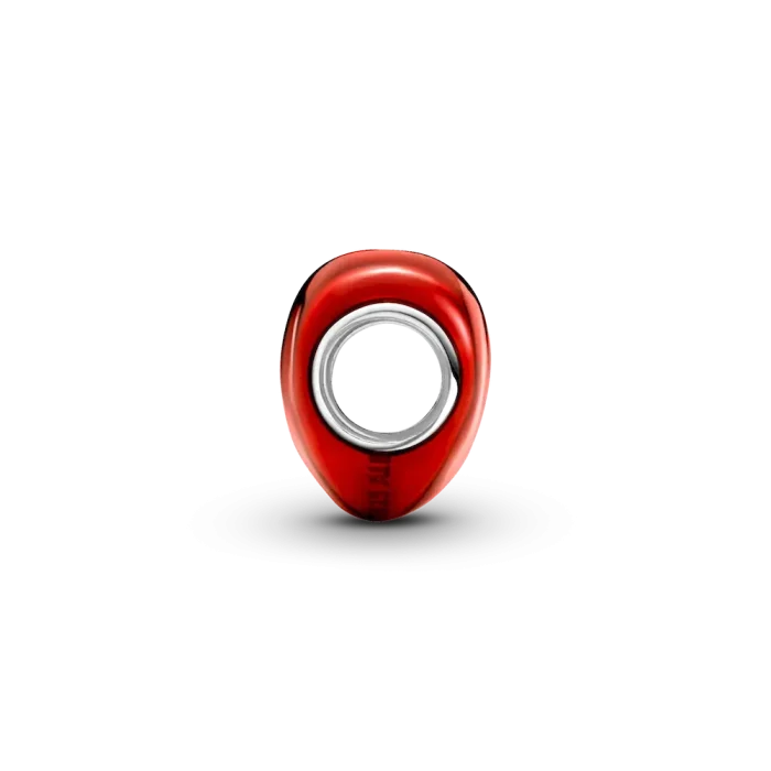 Metallic Red Heart Charm - Image 6
