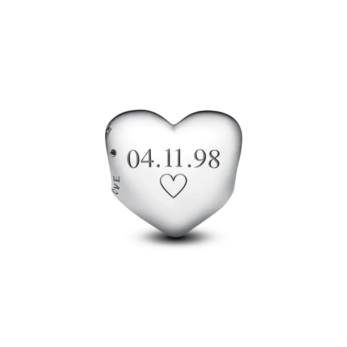 Be Love Engravable Heart Charm - Image 10