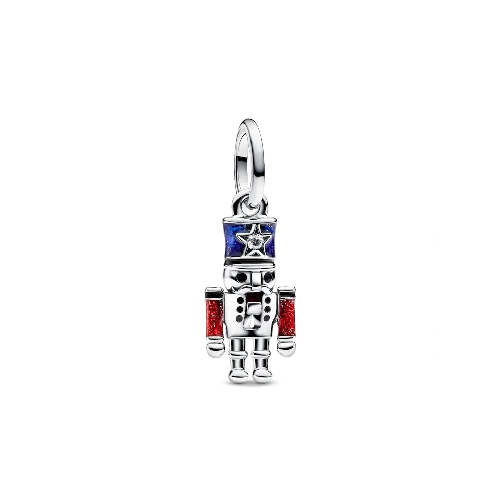 Moveable Nutcracker Dangle Charm