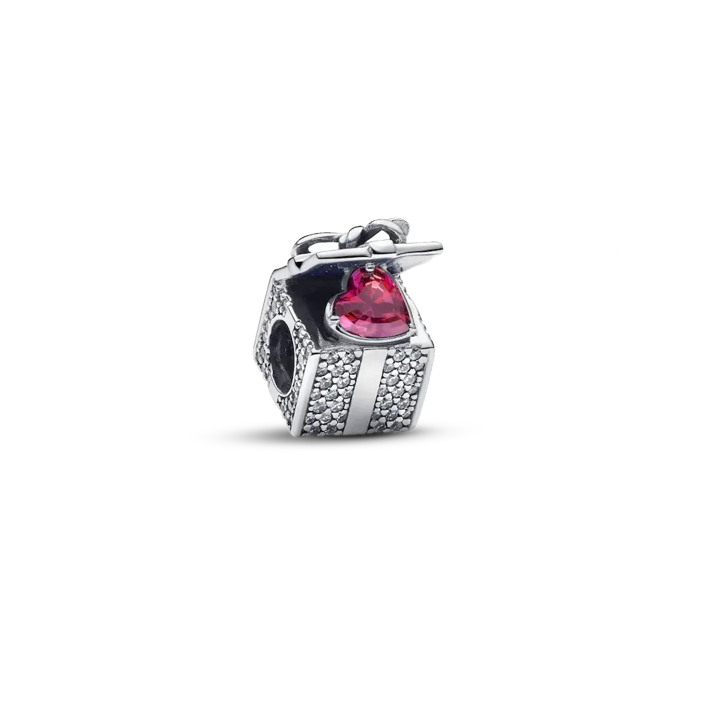Sparkling Gift Box Charm
