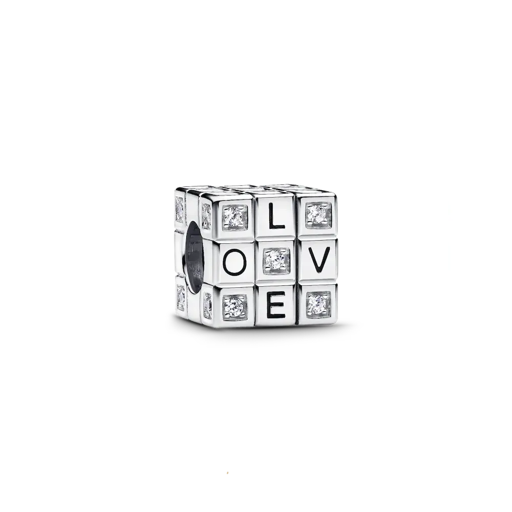 Moveable Toy Cube Charm