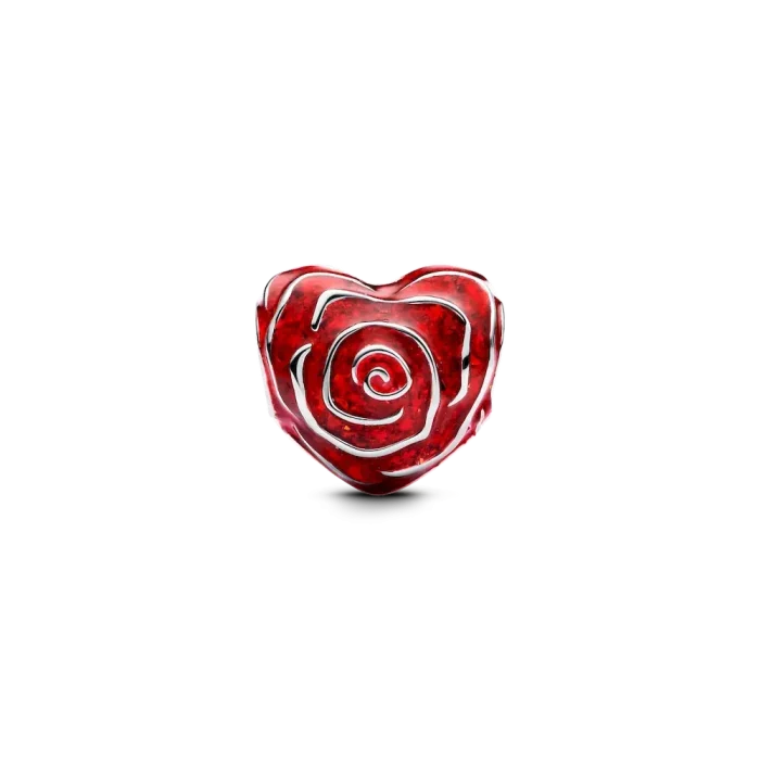 Rose Heart Charm - Image 6