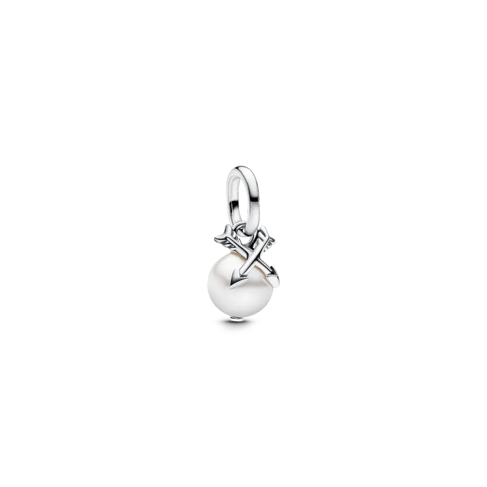 Pearl & Arrows Mini Dangle Charm