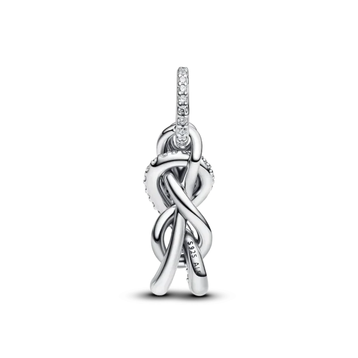 Pavé Infinity Knot Dangle Charm - Image 6