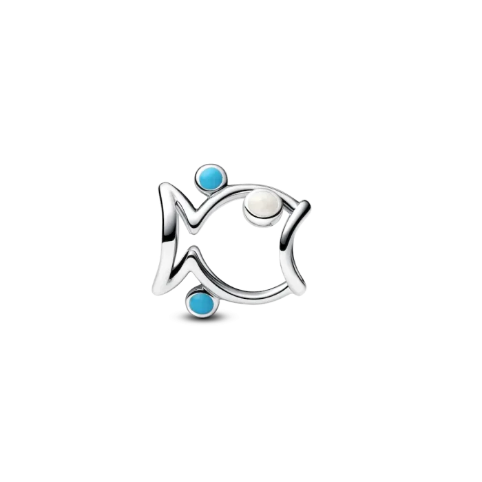 Openwork Fish Charm - Image 4