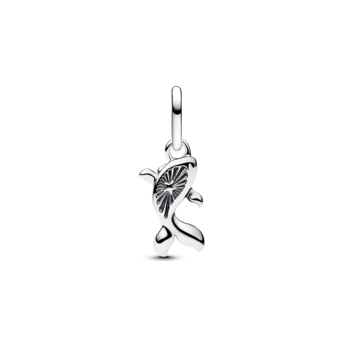 Red Murano Glass Koi Fish Mini Dangle Charm - Image 5