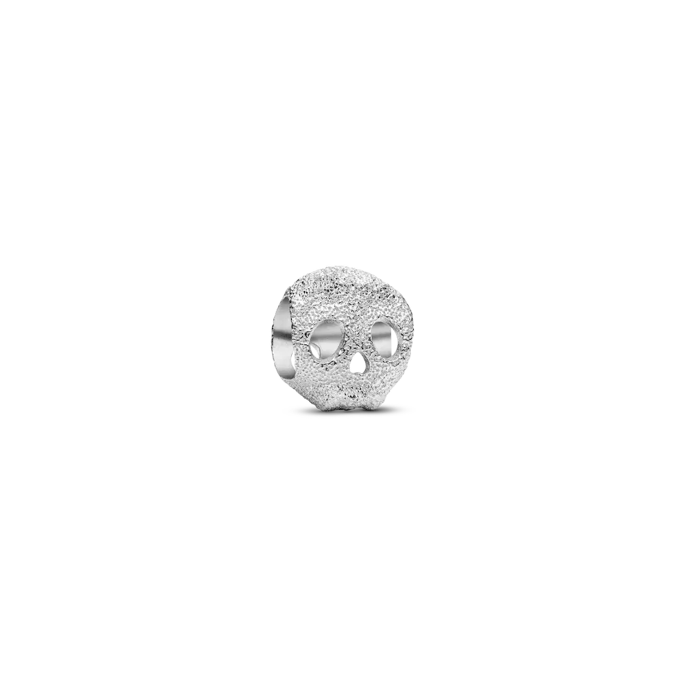 Textured Skull Mini Charm