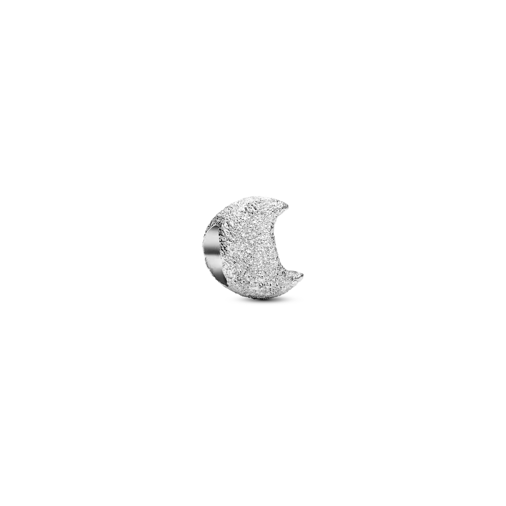 Textured Moon Mini Charm