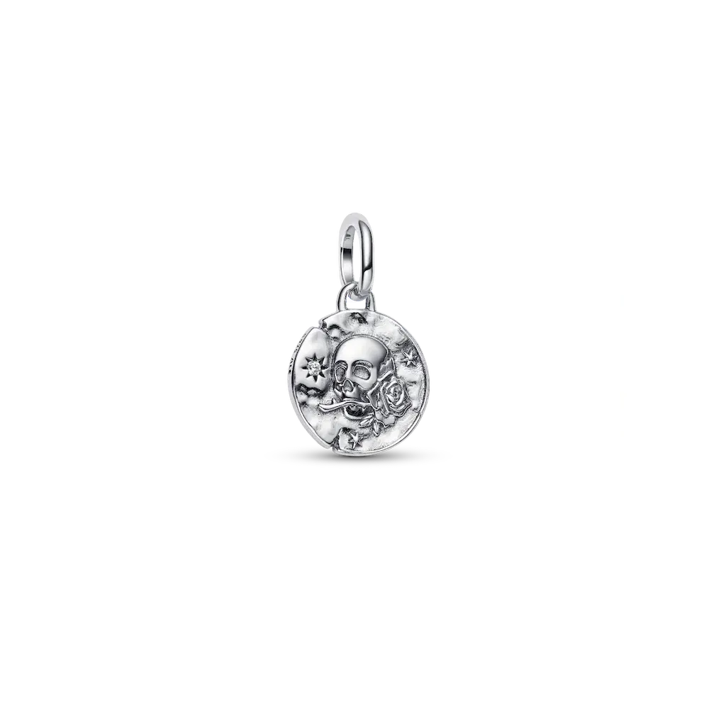 Skull Medallion Charm