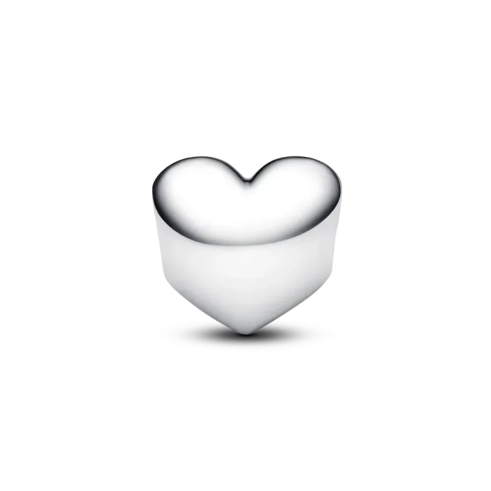 Engravable Green Stone Heart Charm - Image 5