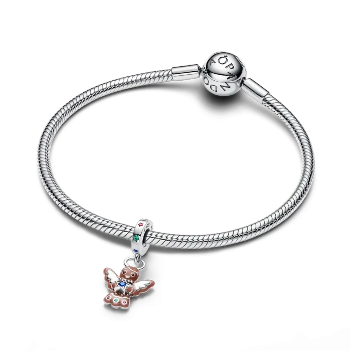 Gingerbread Angel Dangle Charm - Image 5