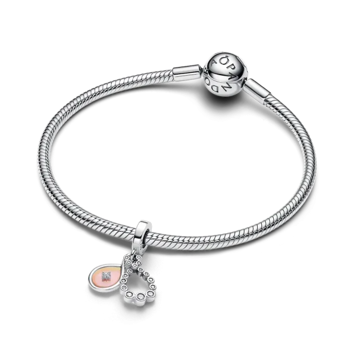 Opalescent Infinity Double Dangle Charm - Image 6