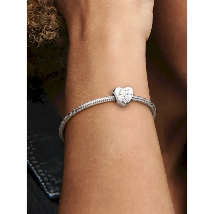 Granddaughter Heart Charm - Image 2