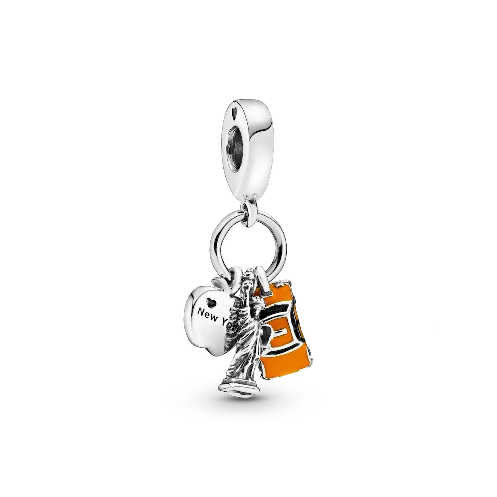 Symbols of New York City Dangle Charm