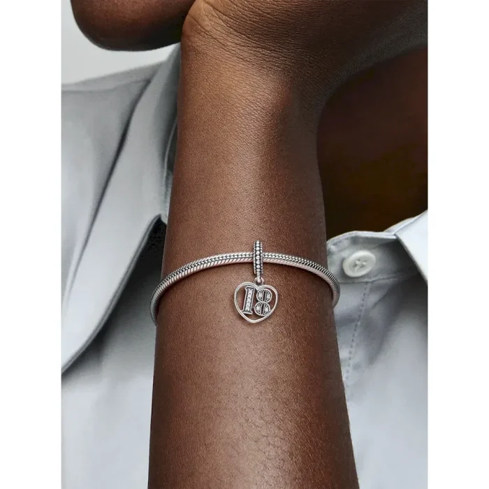 18th Celebration Dangle Charm - Image 2