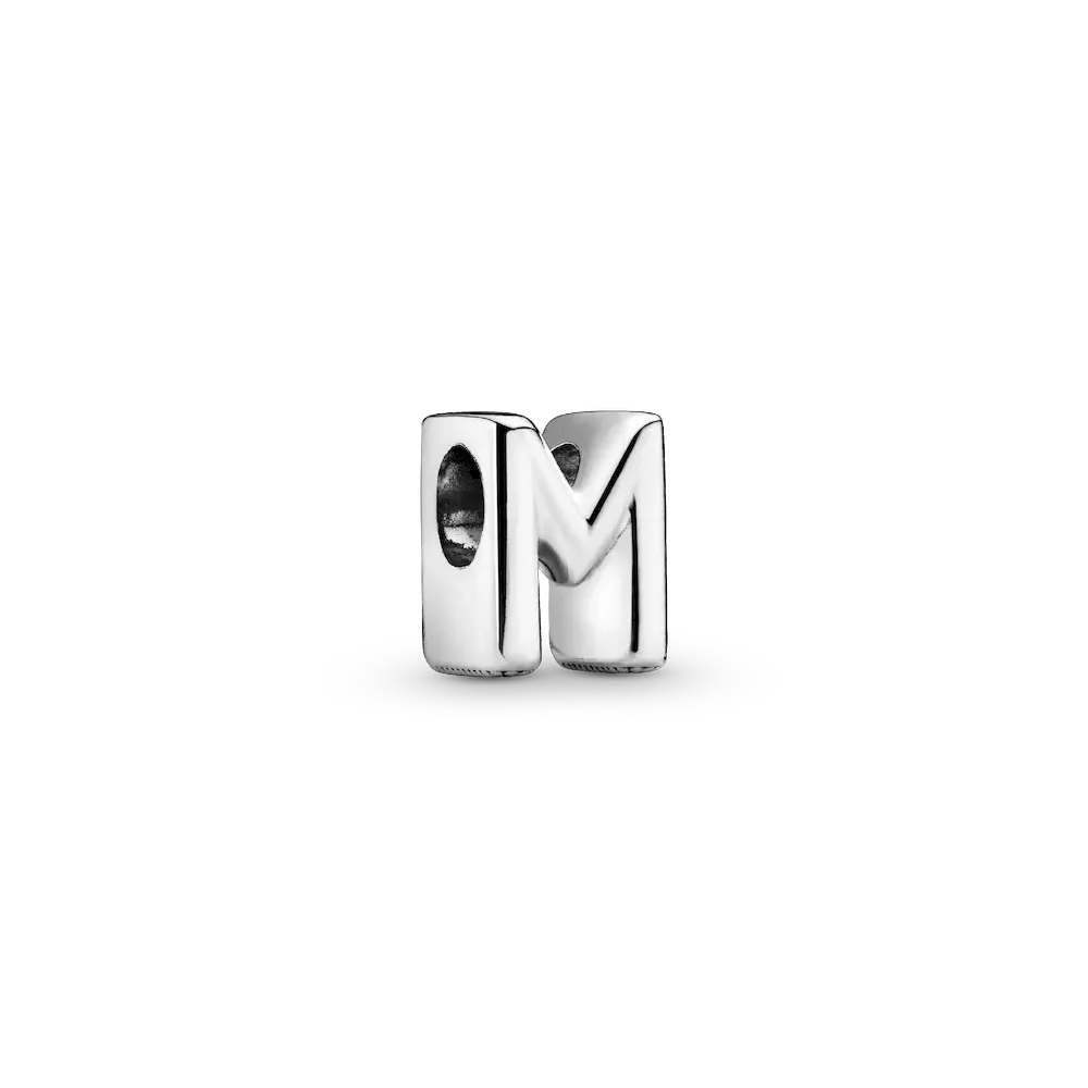 Letter M Alphabet Charm