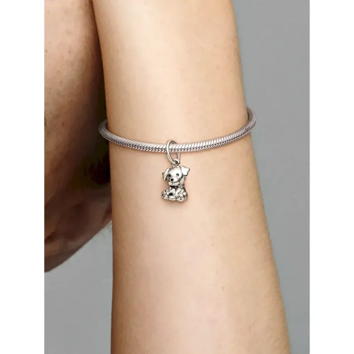 Labrador Puppy Dog Dangle Charm - Image 2
