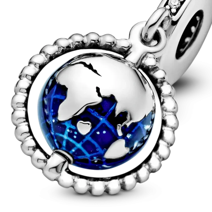 Spinning Globe Dangle Charm - Image 5