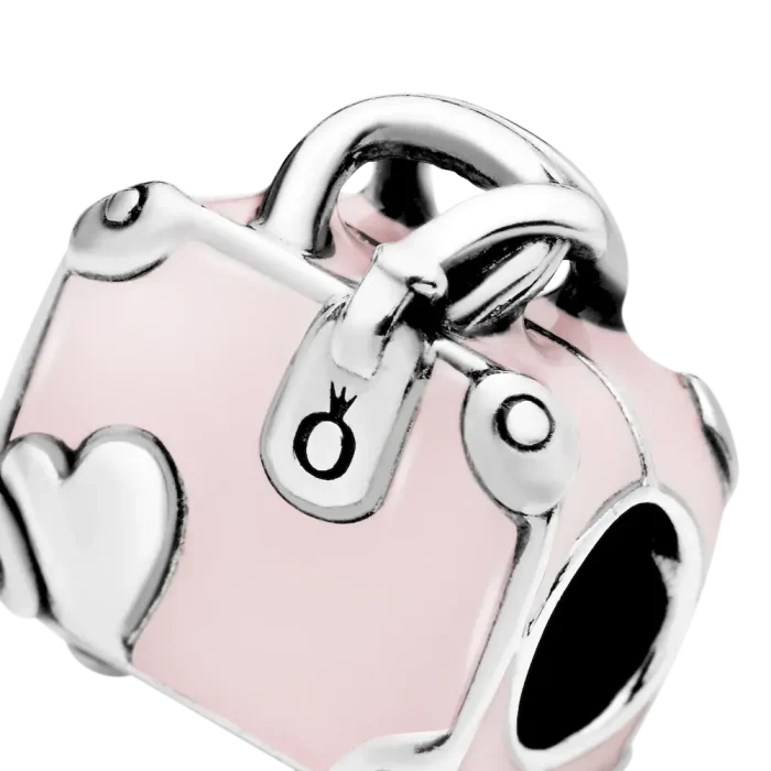 Pink Travel Bag Charm - Image 3