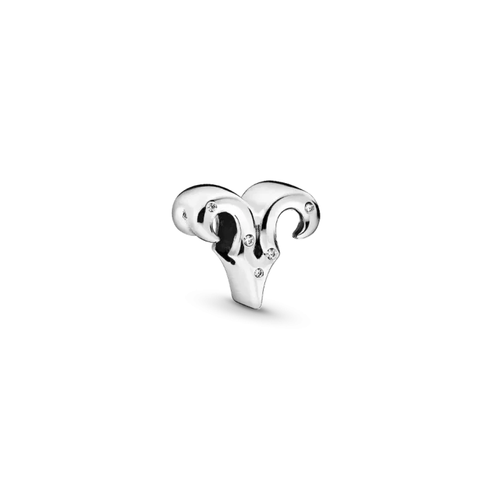 Aries Zodiac Charm Studded Bracelet Set - Image 3