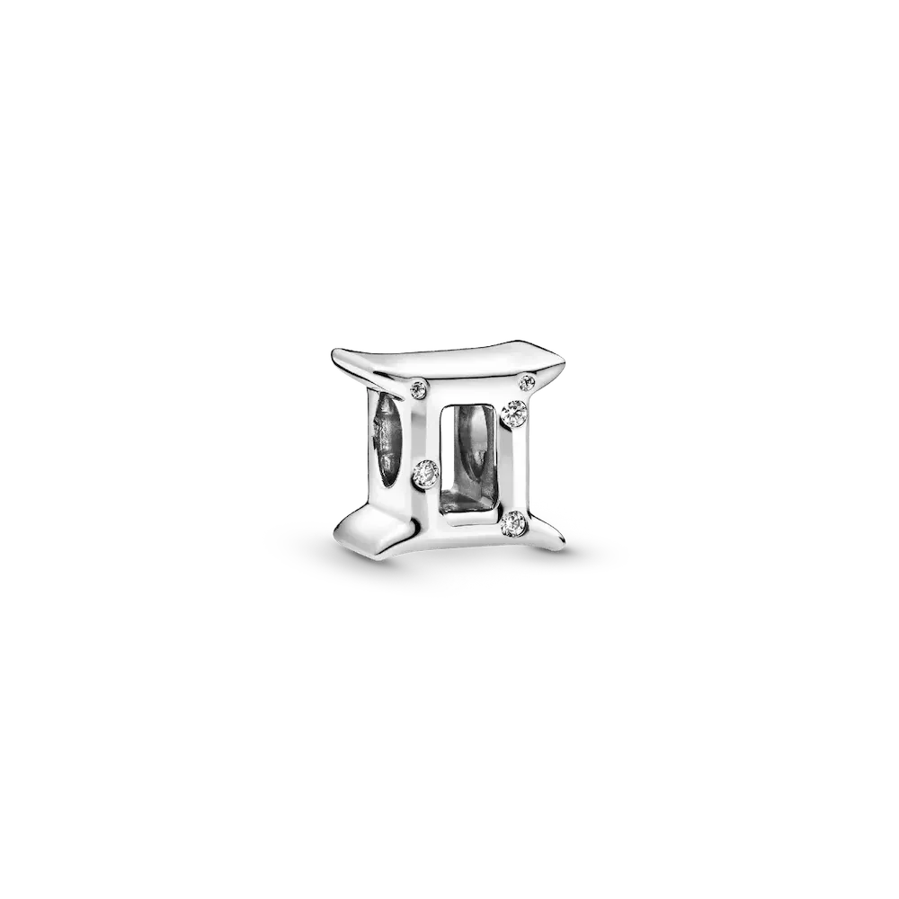 Sparkling Gemini Zodiac Charm