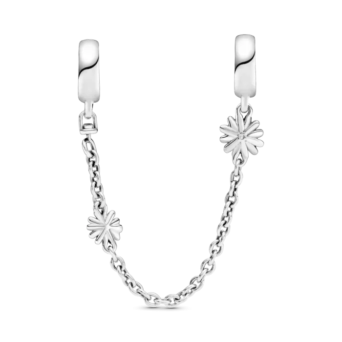 Daisy Flower Safety Chain Charm - Image 4