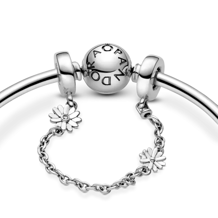 Daisy Flower Safety Chain Charm - Image 5