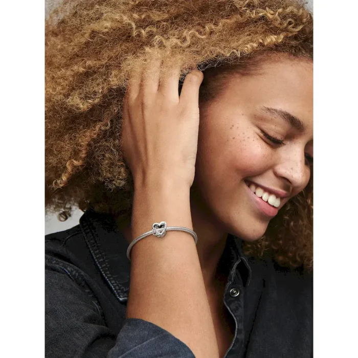 Love You Mom Infinity Heart Charm - Image 3