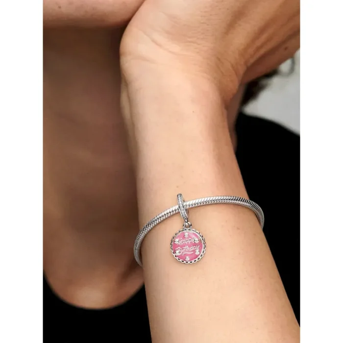 Happy Birthday to You Studded Charm Bracelet Set - Image 5